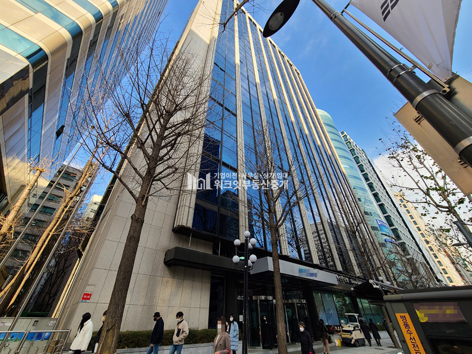 서울 강남구 역삼동 실사진.테헤란로 대로변 단기 사무실 월세 매물번호 15271 사진 14