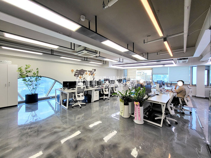 서울 강남구 청담동 청담동 대로변 랜드마크 건물 대형 인테리어 사무실 월세 매물번호 14364 사진 1