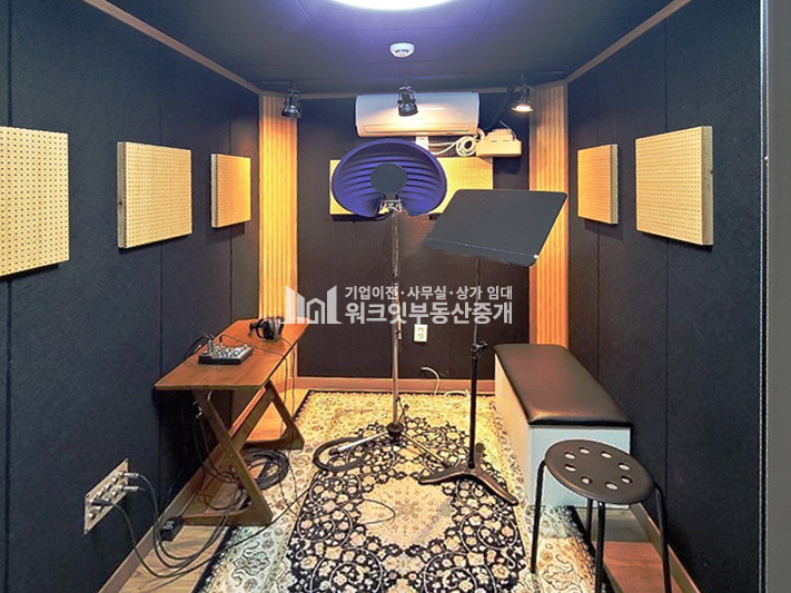 서울 강남구 논현동 논현동 무권리 지하 녹음실 매물 인테리어 완비 월세 매물번호 16342 사진 2